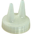 Traex Ketchup Lid -  Double Tip, Clear 2200-13